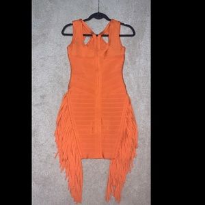 Tassel Bandage Dress